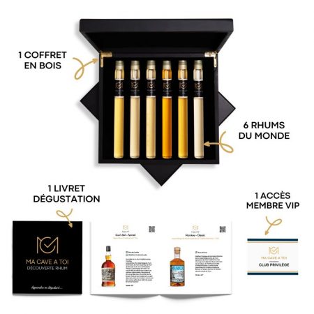 Coffret Rhum - Arrange ton Rhum - Les Rhums du Monde