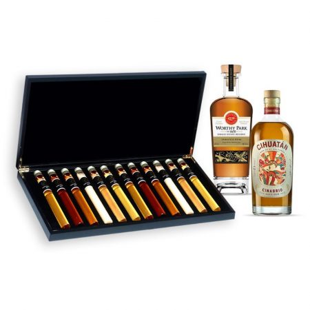 Coffret degustation 12 rhums du monde
