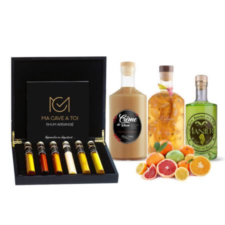 Coffret rhum arrangé degustation
