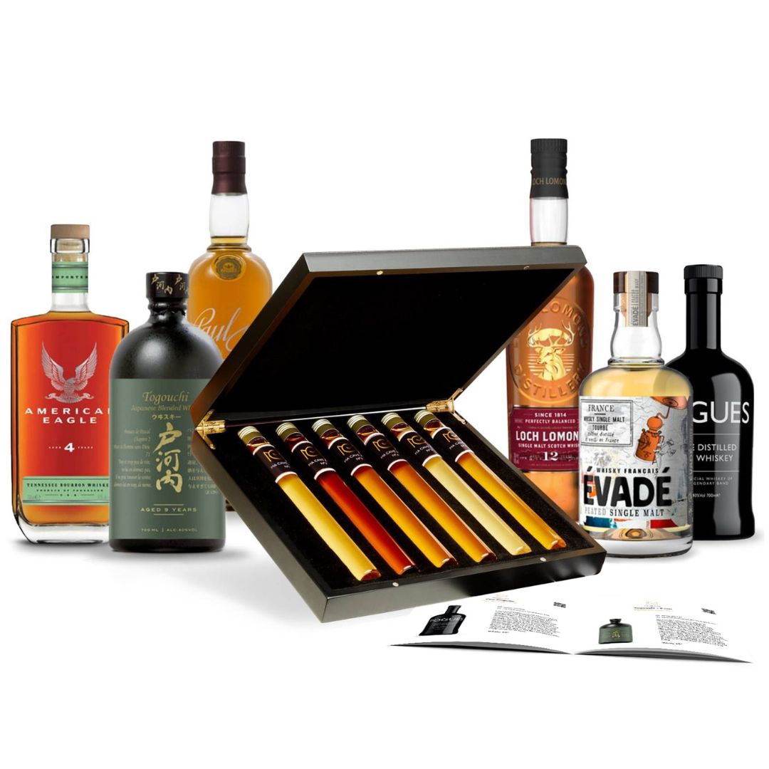 Coffret decouverte - 4 Whisky en tube