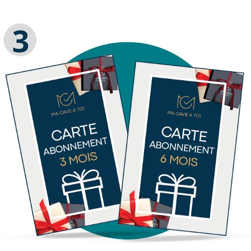 Carte abonnement box rhum et whisky