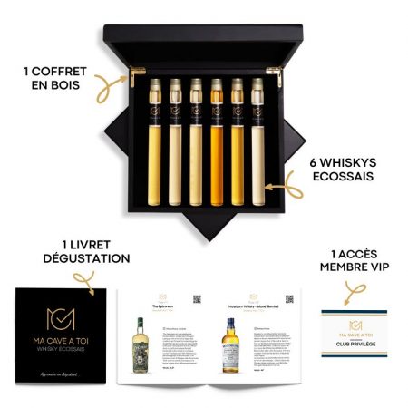 Caractéristiques coffret whisky ecossais