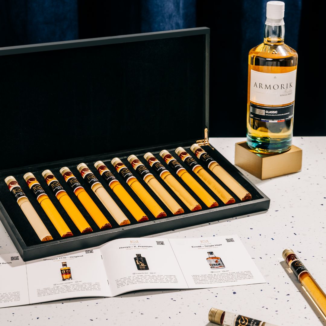 Coffret dégustation 12 whisky du monde - Le cadeau parfait !