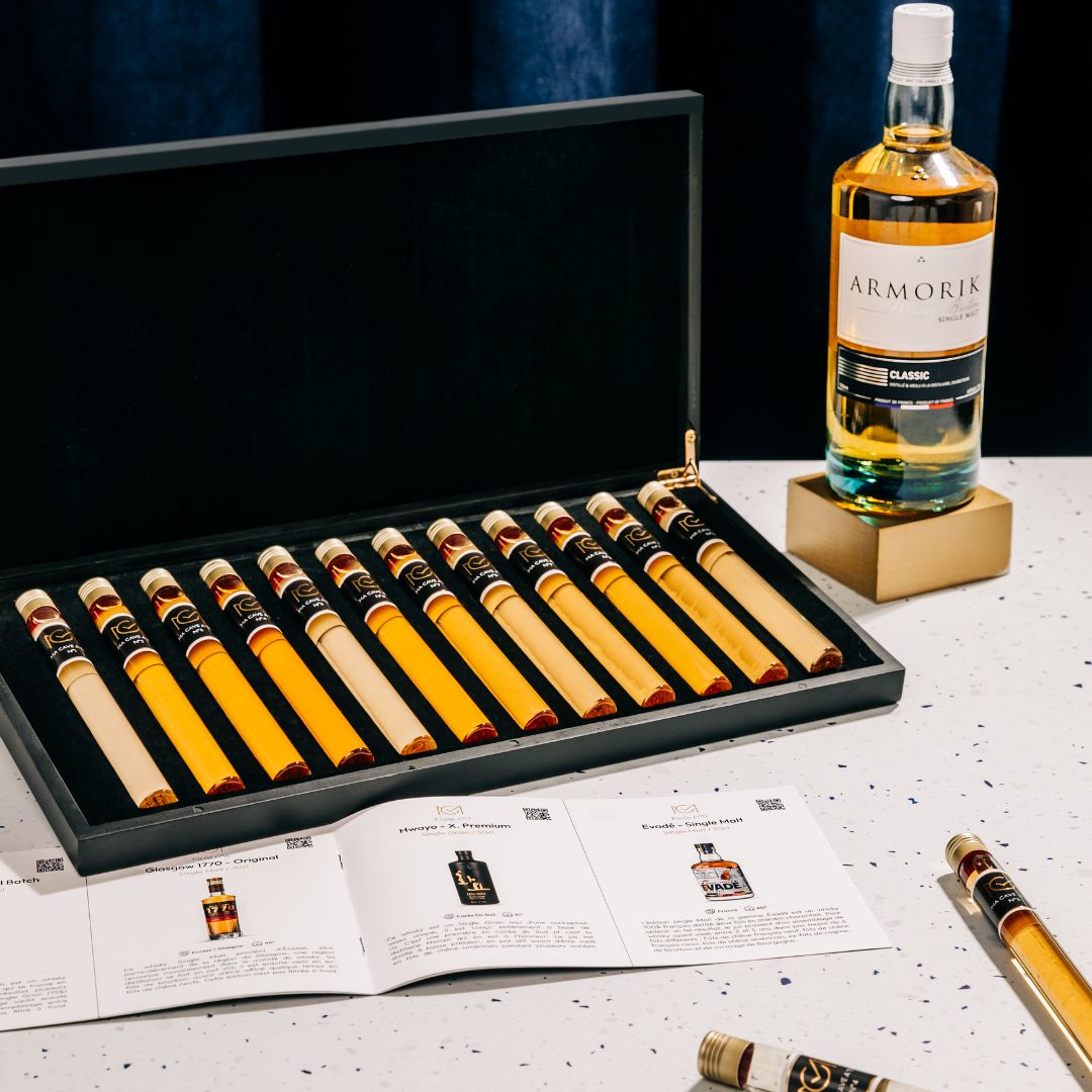 Coffret dégustation whisky premium