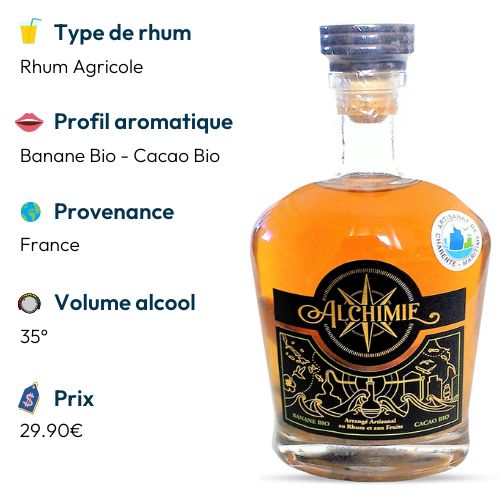 meilleur rhum arrange alchimie banane cacao